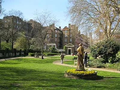 A photograph of St George's Gardens